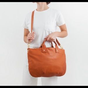 Clare V Messanger bag in camel